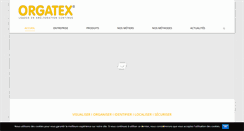 Desktop Screenshot of orgatex.fr